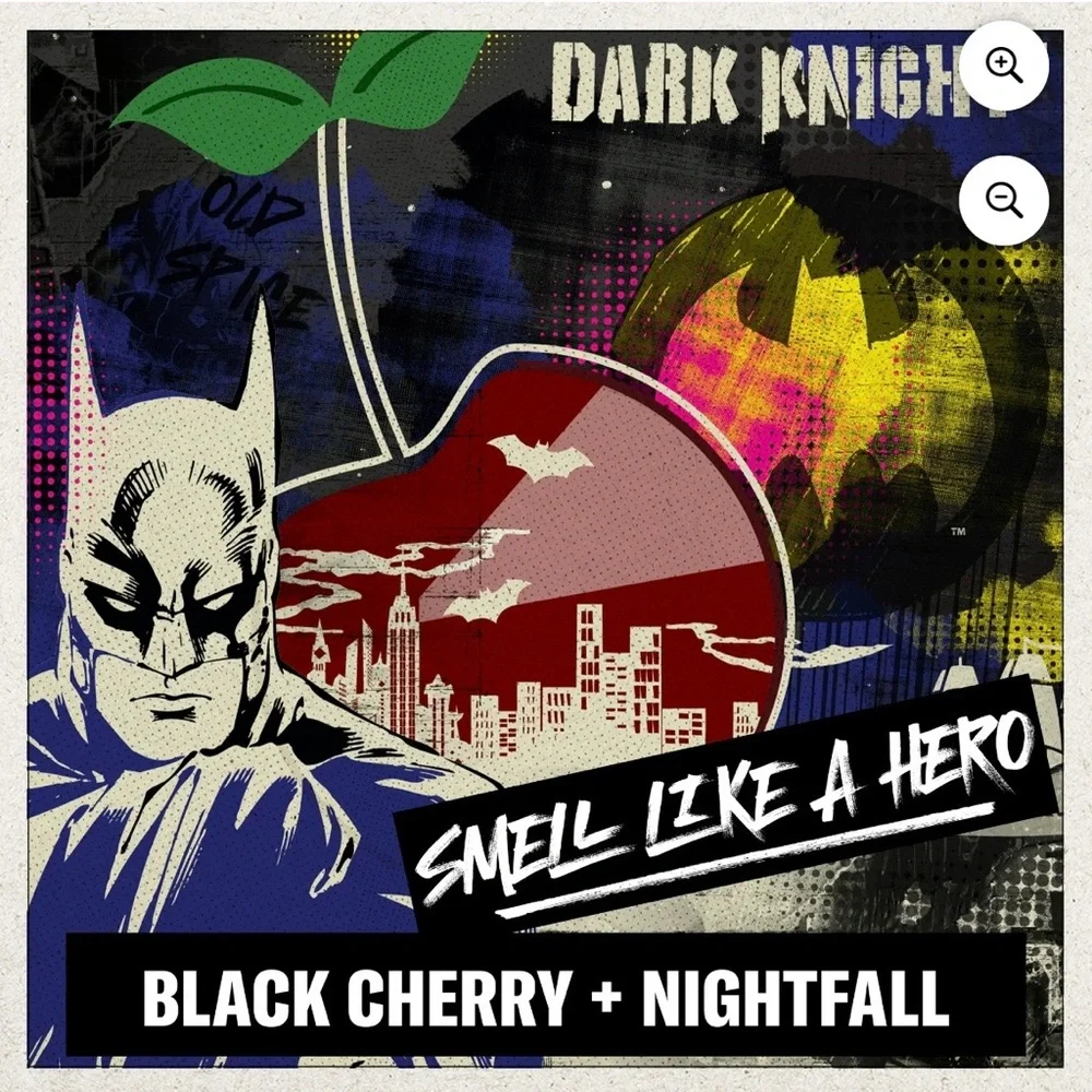 Old Spice Bat Men’s Body Wash Black Cherry and Nightfall Scent 24 oz. - Picture 4 of 7